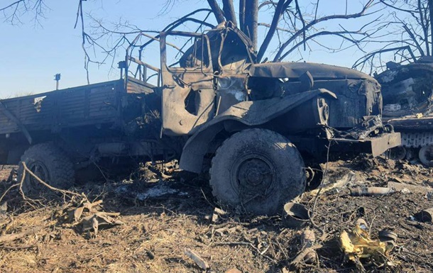 ЗСУ знищили колону ворожої техніки на Сумщині