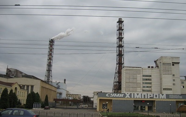 Витік на Сумихімпромі: у повітрі залишається велика концентрація аміаку