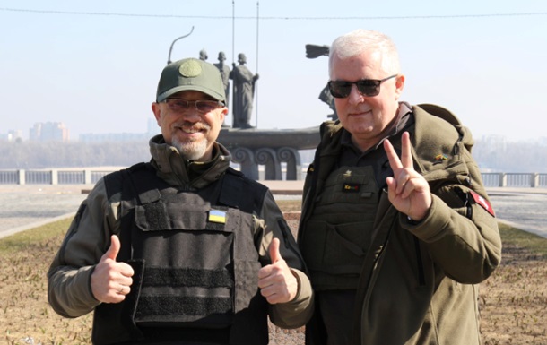 Украину посетил министр обороны Литвы 