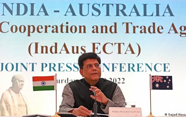 Австралія й Індія підписали проміжну торговельну угоду