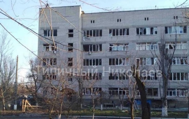Лікарня у Миколаєві потрапила під обстріл