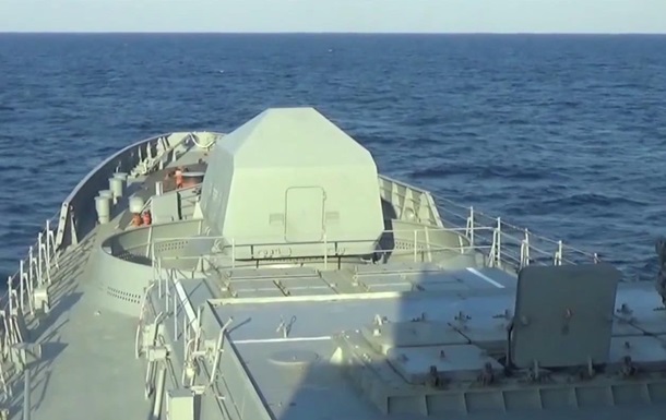 РФ показала запуск ракет Калібр по Дніпру з моря