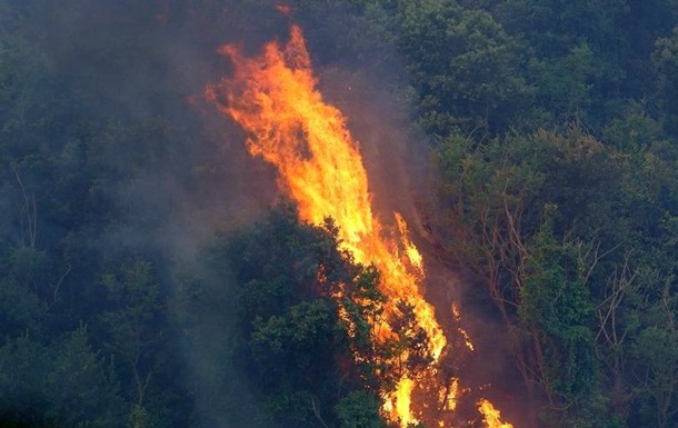 На півночі Італії вирують лісові пожежі