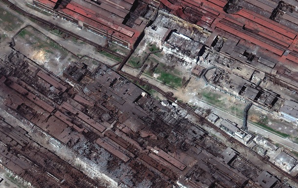 З явилися нові супутникові фото території Азовсталі
