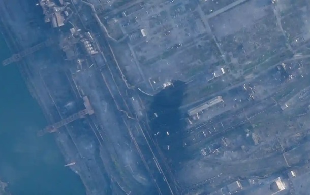 Опубліковано нові супутникові знімки Азовсталі