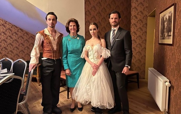 Українські артисти зустрілися із королевою Швеції