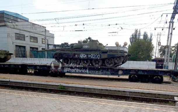Russia transferred old T-62 tanks to Ukraine