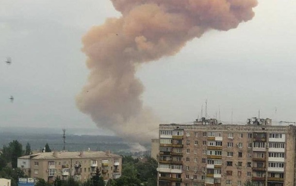 В Луганской области оккупанты совершили авиаудар по химзаводу