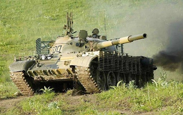 Россия развернула огневые точки из старых танков Т-62