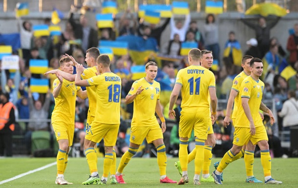 Ukraine started in the Nations League with an away victory over Ireland