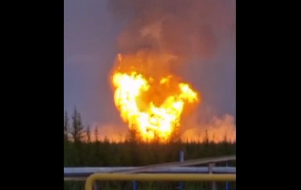 У Росії сталася пожежа на найбільшому родовищі газу