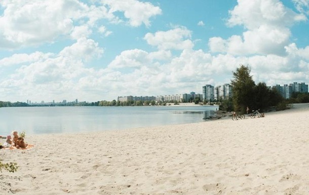 In Kyiv, all the beaches were checked: it is forbidden to swim on four