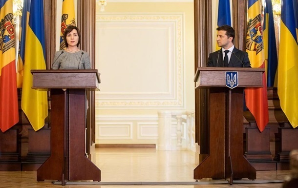 Зеленський проводить зустріч з президентом Молдови