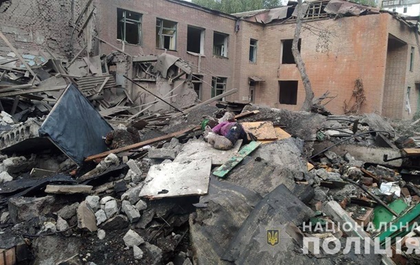 У Донецькій області зруйновано житлові будинки і дитячий садок