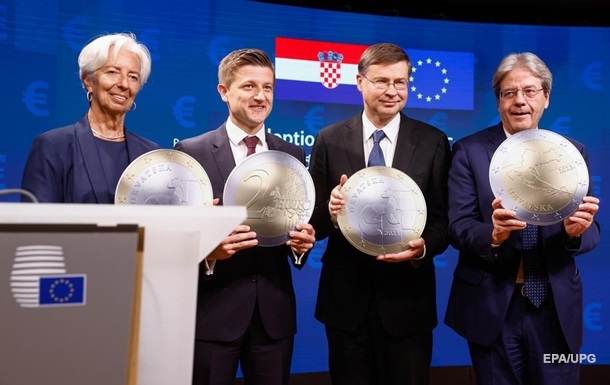 Принято окончательно решение о переходе Хорватии на евро