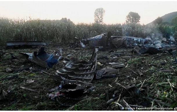 Plane crashes in Greece: Ukrainians killed