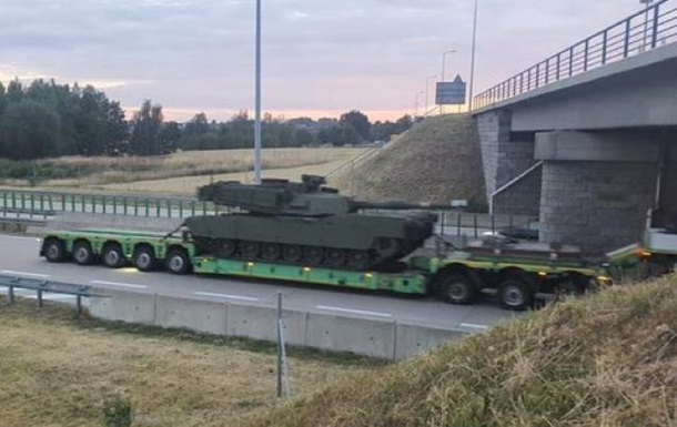 Poland received the first Abrams tank