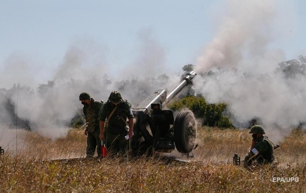 Українські артилеристи знищили дві гаубиці РФ