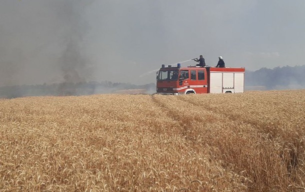 За кілька днів на Херсонщині згоріло понад 230 га пшениці