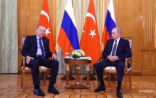Gas and particles.  How Erdogan flew to Putin