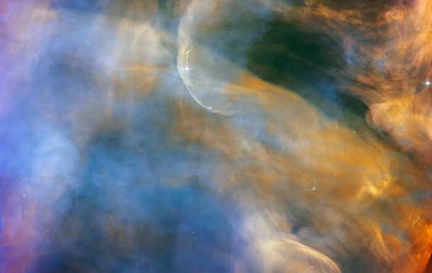 Hubble сделал фото облачного пейзажа в туманности Ориона