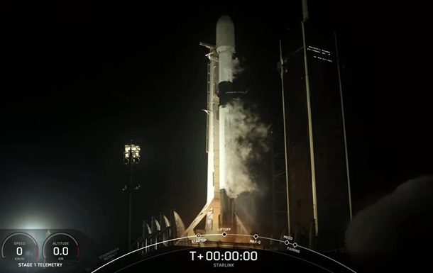 SpaceX вивела на орбіту 55 партію супутників Starlink