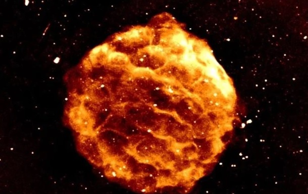 Ученые показали изображение остатка сверхновой звезды