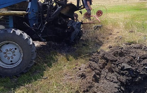В Харьковской области подорвался тракторист