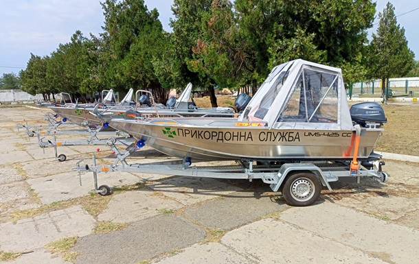 Одесские пограничники получили от ЕС четыре патрульных катера