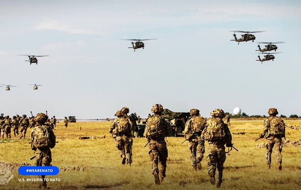 The US sent an airborne division to Europe to reinforce NATO