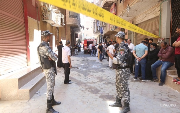 В Египте вспыхнул пожар в церкви, более 40 погибших