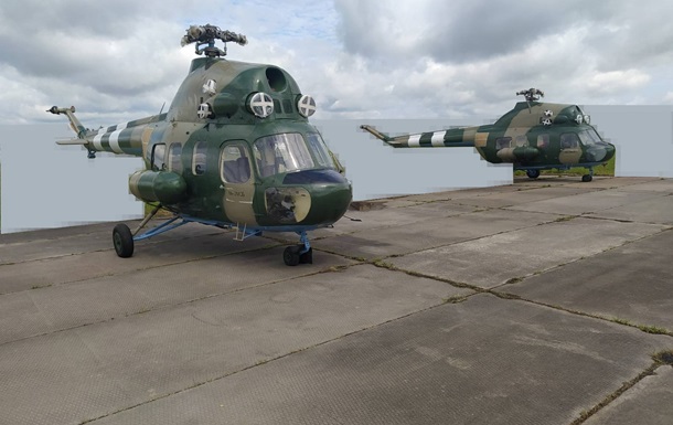 Латвия передала Украине четыре вертолета для ВСУ