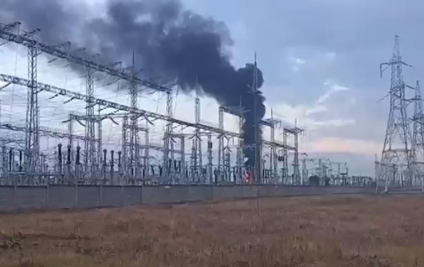 The role of the transformer station burning near Dzhankoy was explained in the OP