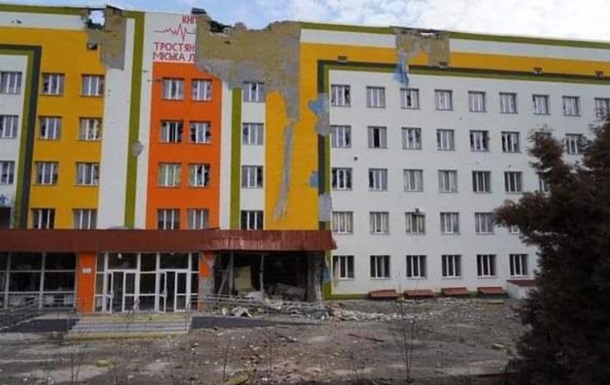 Обстрел больницы в Тростянце: установлена личность еще одного оккупанта