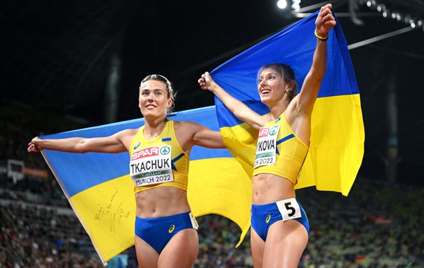 Ткачук та Рижикова завоювали срібло та бронзу ЧЄ у бігу на 400 м з бар єрам