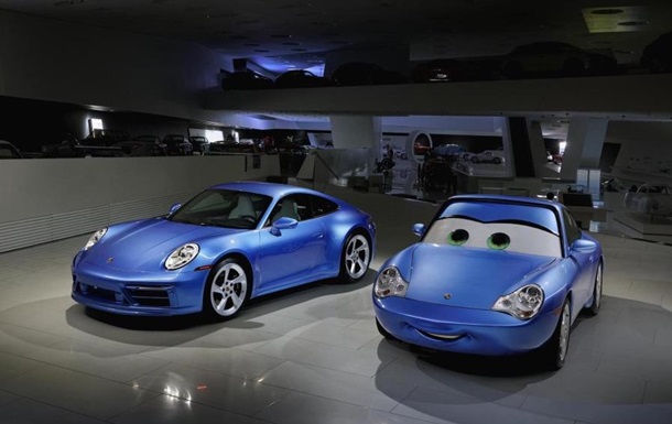 Porsche, созданный со студией Pixar, продали на аукционе для помощи Украине