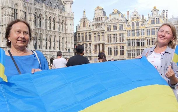 Як українці відзначили День Незалежності у Брюсселі