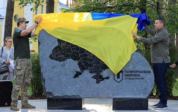 The first monument to the defense of Ukraine appeared in Irpen