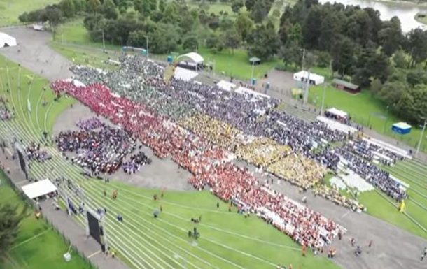 В Колумбии прошел самый большой концерт в мире