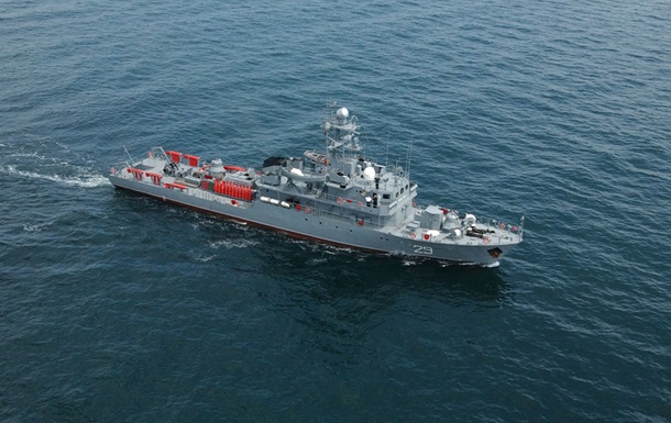 Румынский корабль подорвался на мине в Черном море