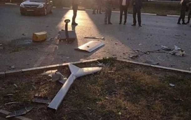 Russian drone crashed in Crimea - social networks