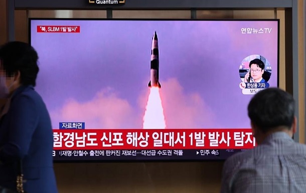 Северная Корея провела запуск баллистической ракеты