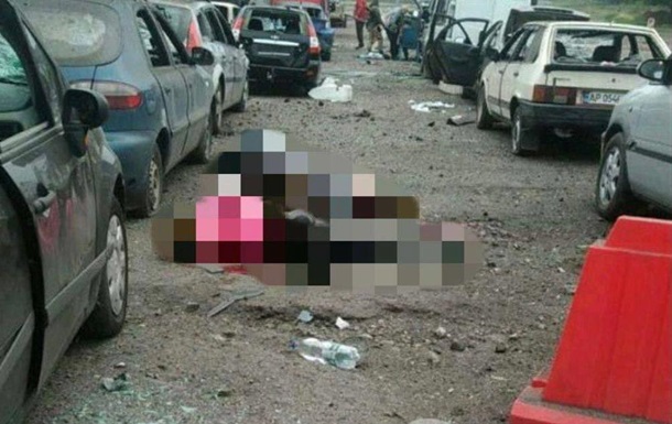 Обстрел автоколонны гражданских в Запорожье: 25 погибших, около 50 раненых