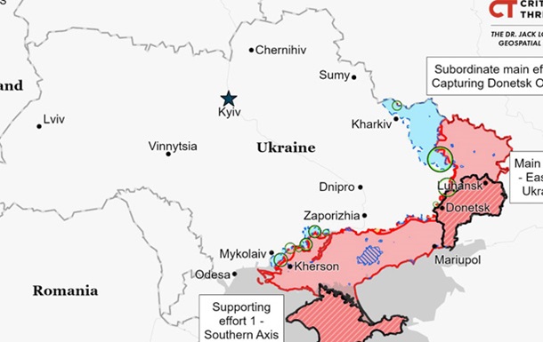 Путин больше хочет удержать оккупированный юг, чем Луганщину - ISW