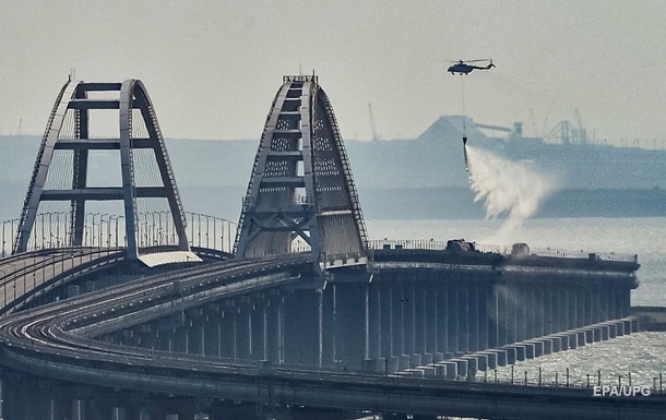 Путин сменил  охранников  Крымского моста