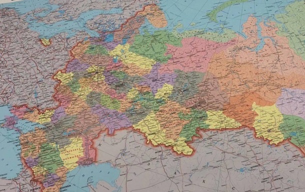 РФ выпустила карты России с аннексированными регионами Украины