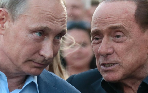 Берлусконі взяв горілку від Путіна і порушив санкції ЄС