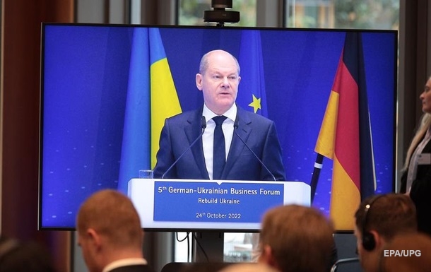 Шольц закликав відновити Україну як майбутнього члена ЄС
