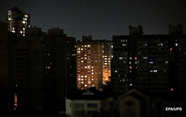 У Києві та області застосовуються екстрені відключення електроенергії