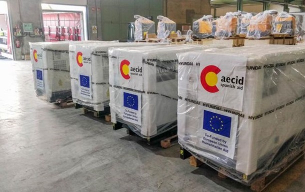 Испания передала Украине генераторы